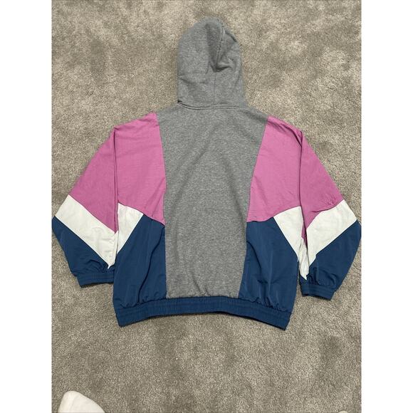 Nike Sportswear Hoodie Mens Small Patchwork Windbreaker CJ2029-091 - Picture 7 of 7